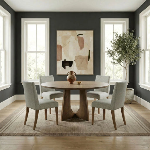 Hendrix Place Opt 5 Piece Pedestal Table Set image