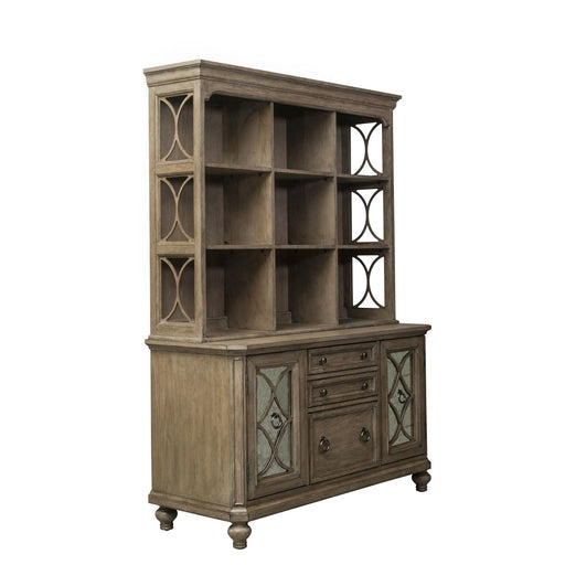 Simply Elegant Credenza & Hutch Set image