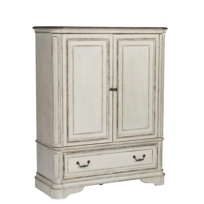 Magnolia Manor Door Chest in Antique White image