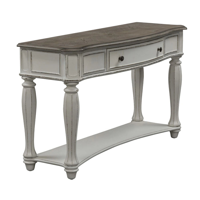 Magnolia Manor Sofa Table in Antique White image