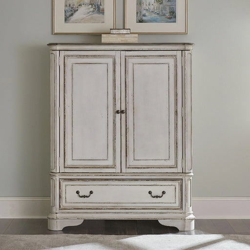 Magnolia Manor Door Chest in Antique White image