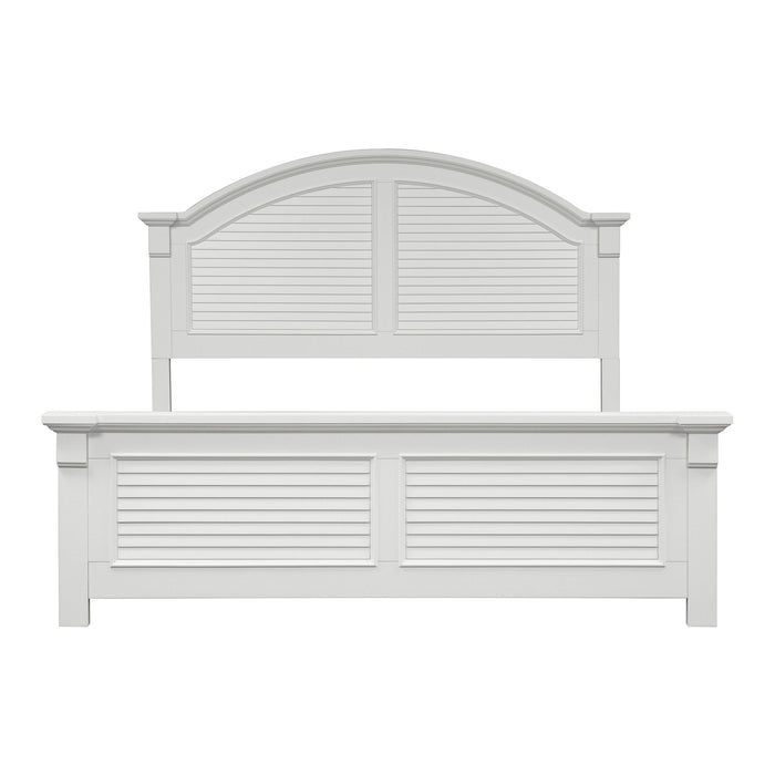 Summer House I Panel Bed, Dresser & Mirror image