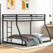 Rothwell Metal Bunk Bed Twin/ Full - KC Furniture Outlet (Bakersfield,CA)