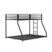 Rothwell Metal Bunk Bed Twin/ Full - KC Furniture Outlet (Bakersfield,CA)