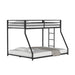 Rothwell Metal Bunk Bed Twin/ Full - KC Furniture Outlet (Bakersfield,CA)