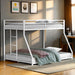 Rothwell Metal Bunk Bed Twin/ Full - KC Furniture Outlet (Bakersfield,CA)