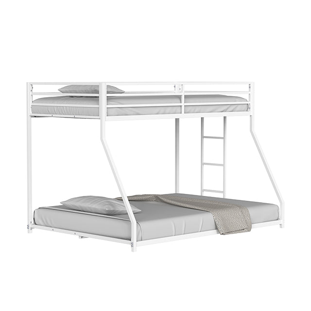 Rothwell Metal Bunk Bed Twin/ Full - KC Furniture Outlet (Bakersfield,CA)