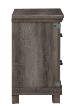 Liberty Furniture Lakeside Haven Nightstand w/ Charging Station in Brownstone