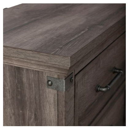 Liberty Furniture Lakeside Haven Nightstand w/ Charging Station in Brownstone