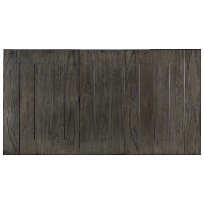 Crown Mark Bardstown Counter Height Table in Gray