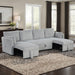 Denholme U-Sectional w/ Pull Out - KC Furniture Outlet (Bakersfield,CA)