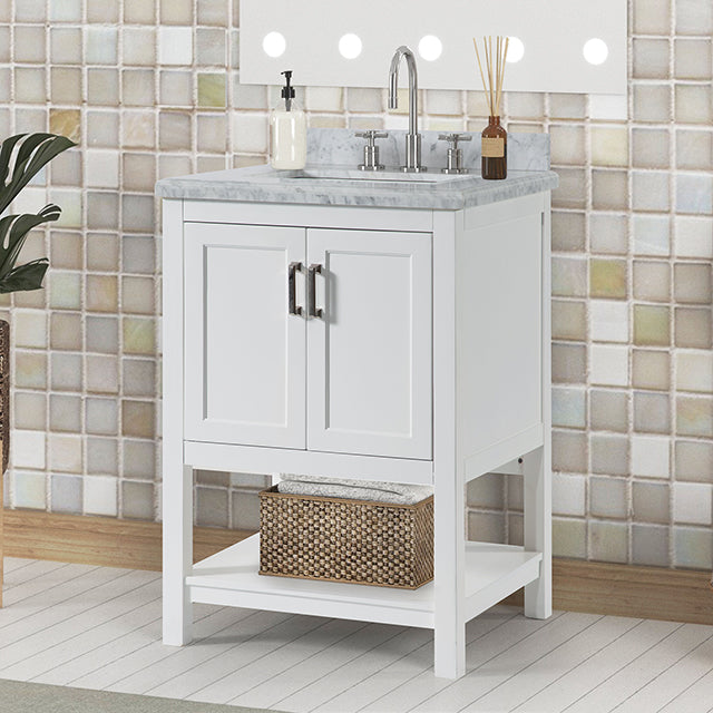 Reston Vanity with Top/ Sink - KC Furniture Outlet (Bakersfield,CA)